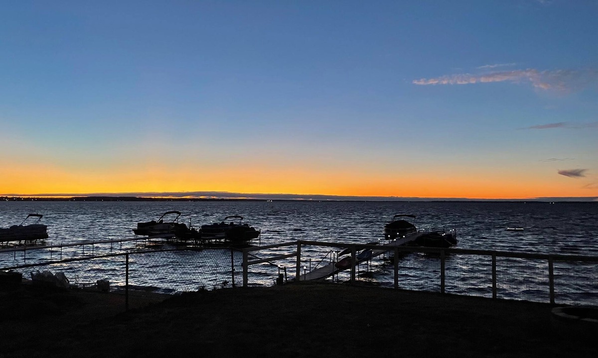 Prudenville Cabin | 3 Cozy Cabins Nestled on Houghton Lake w/Waterfront Decks