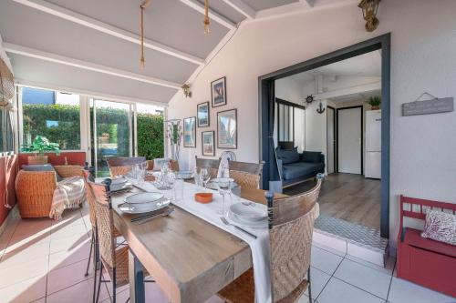 Saint-Michel-Chef-Chef House | 500 m de la plage, jardin, 4 adultes 1 enfant