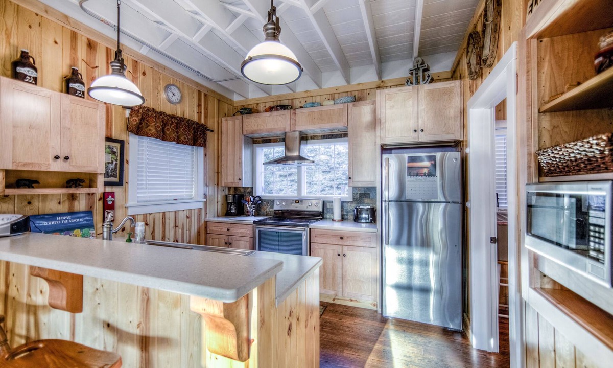 Elk Rapids House | Built 2016 air conditioned Home with Elk Lake water view. Wheelchair accessible