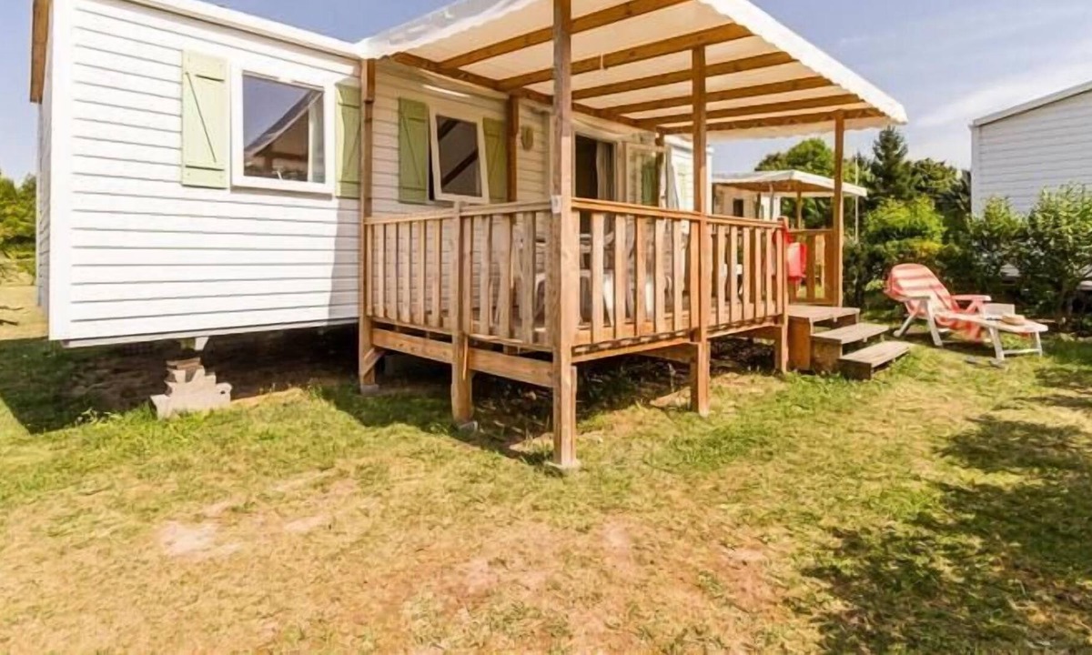Ingrandes House | Camping Le Petit Trianon **** - Mobil Home 3 Rooms 5 People Confort