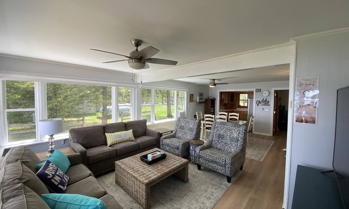 Levering House | Douglas Lake House: Summer Days Made for Swimming, Kayaking, and Starry Nights