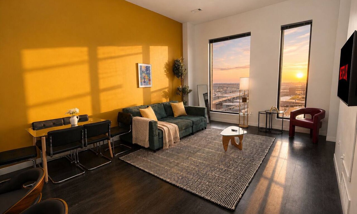 Westown Hotel | Downtown Milwaukee 3BR Balcony,5 min Public Market