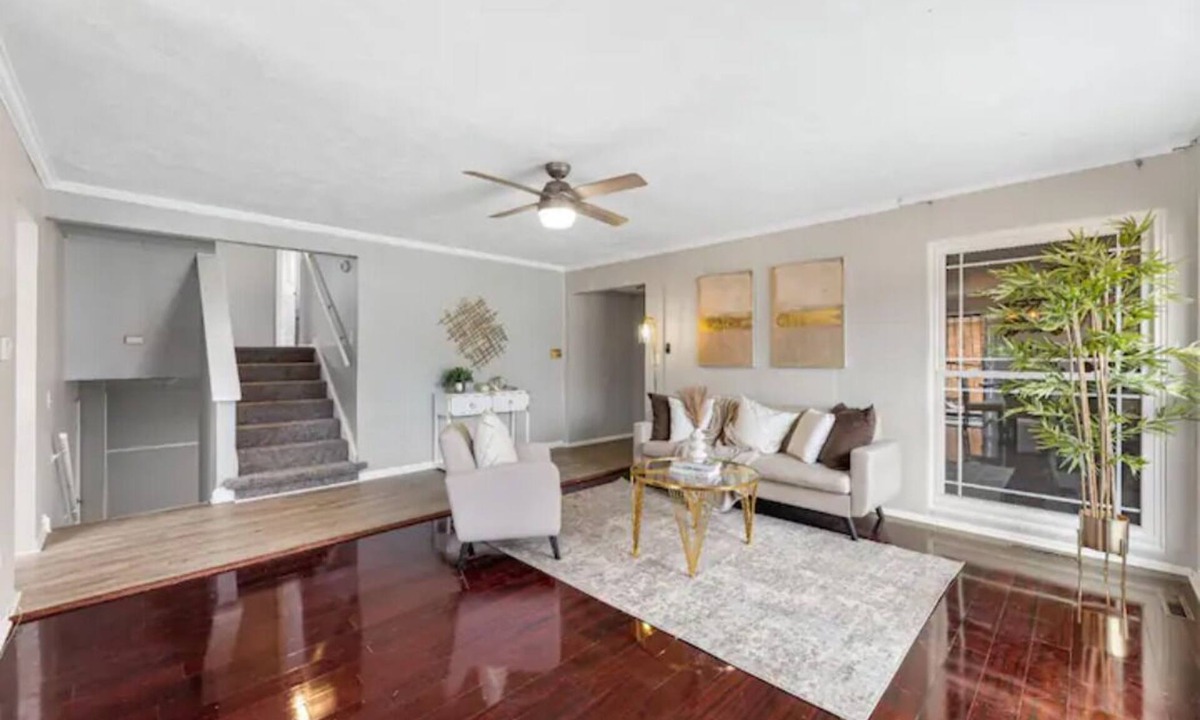 Miller Beach House | Fire pit, bonus, theater room trilevel, near beach, and dunes!