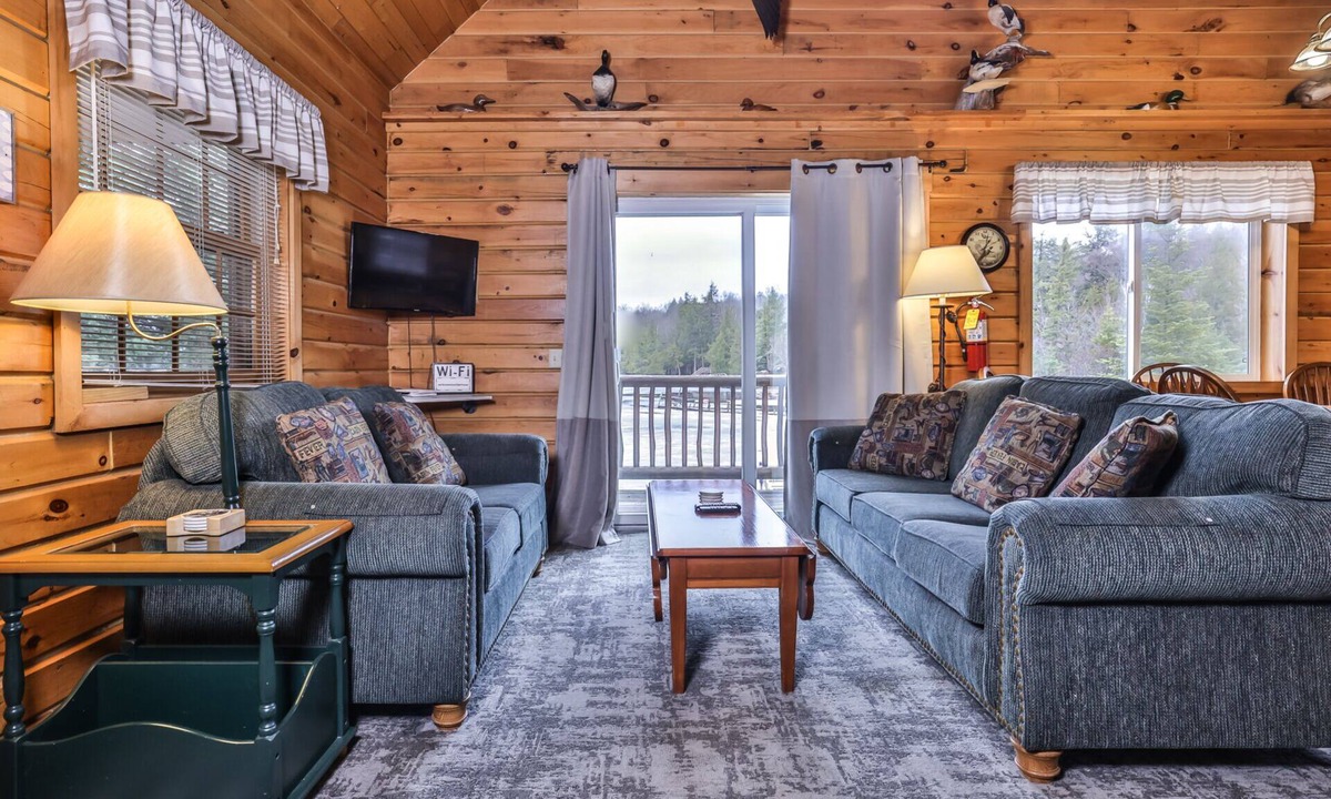 Watersmeet Cabin | Lakeside wilderness resort cabin with dock, fire pit, on-site store, bait shop!