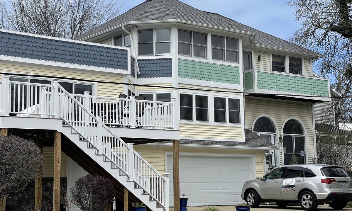South Haven House | Location, Location, Location! Spacious North Beach Home with River Views