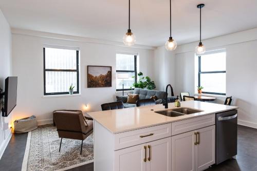 East Town Apartment | Luxury Downtown Apt with Parking, Gym, and Lap Pool · Sleeps 4-5