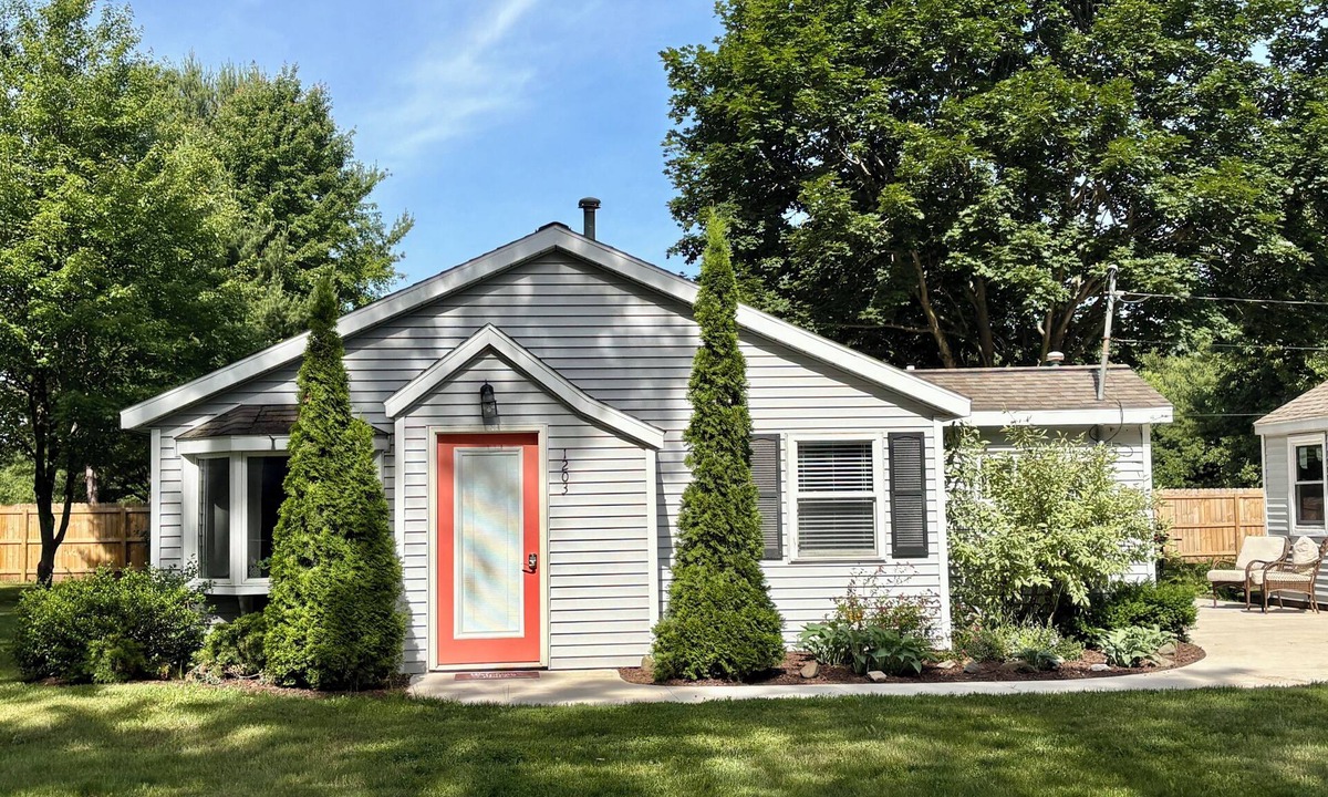 Muskegon House | Moose and Squirrel Lodge Near Lake Michigan, Fenced Yard, Patio & Fire Pit