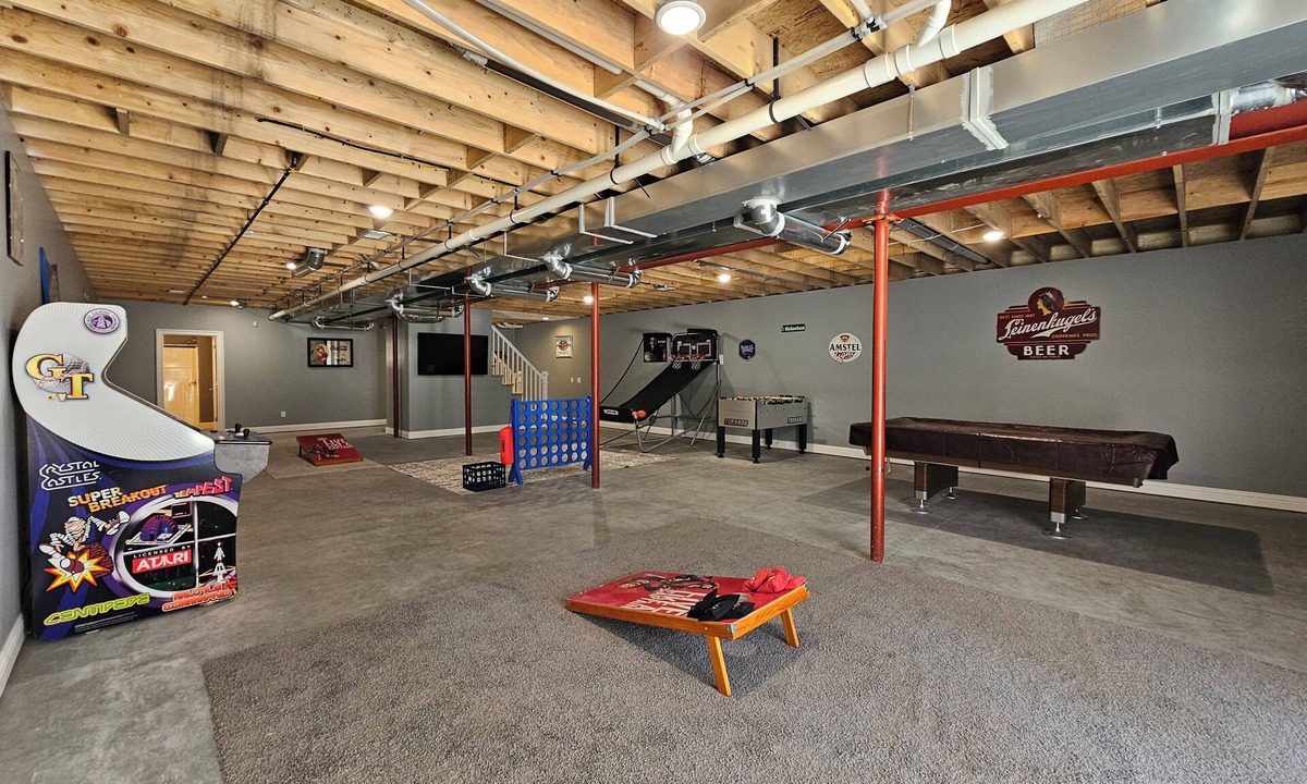 Mears House | Newly built secluded home, large game room, full RV hook-up