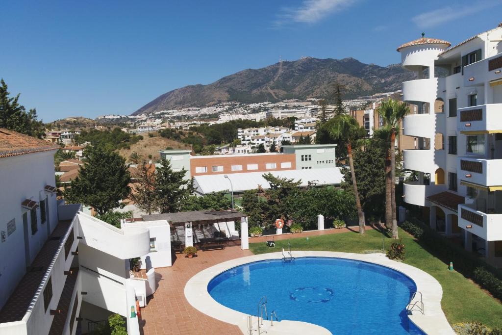 Benalmadena Costa Apartment | Pueblo del Parque - Nice apartment with mountain and garden views