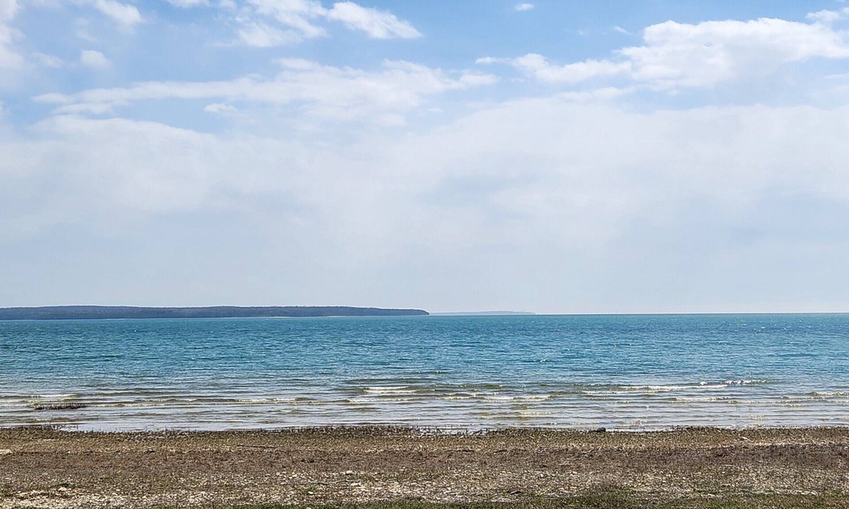 Garden House | "Sunrise Beach" Travel Trailer on 435' of Lake Michigan frontage- Fish on!