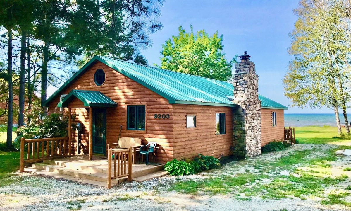 Garden Cottage | Sunset Beach Cottage on Lake Michigan with 240 feet of private beach!