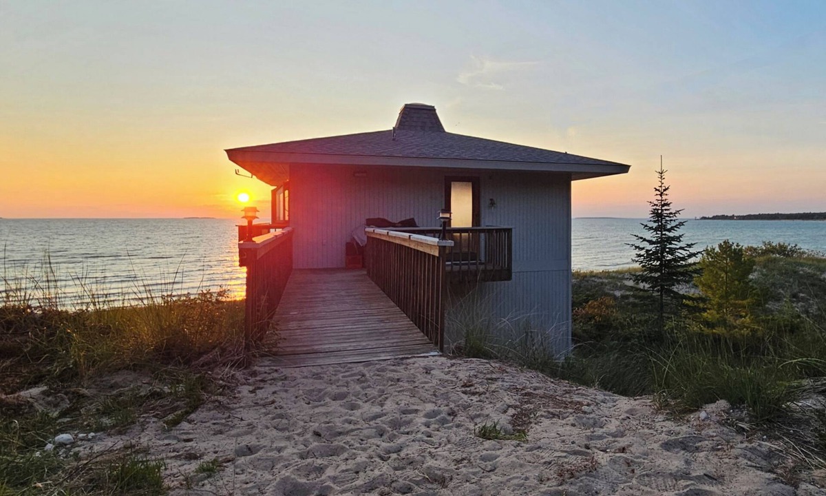 Beaver Island Cabin | Sunset Dunes on Donegal Bay — BRAND NEW LISTING! Walk Straight Onto the Sand