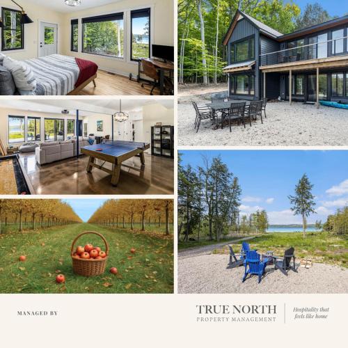 Kewadin House | Torch Lake Blue 4BDR Beachfront House ➠ 2364
