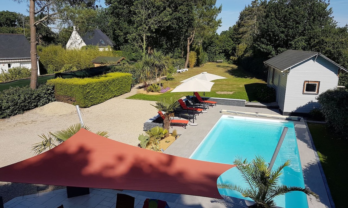 Saint-Andre-des-Eaux House | Villa 170 m2, near the Golf de LA BAULE, heated swimming pool, 3 stars