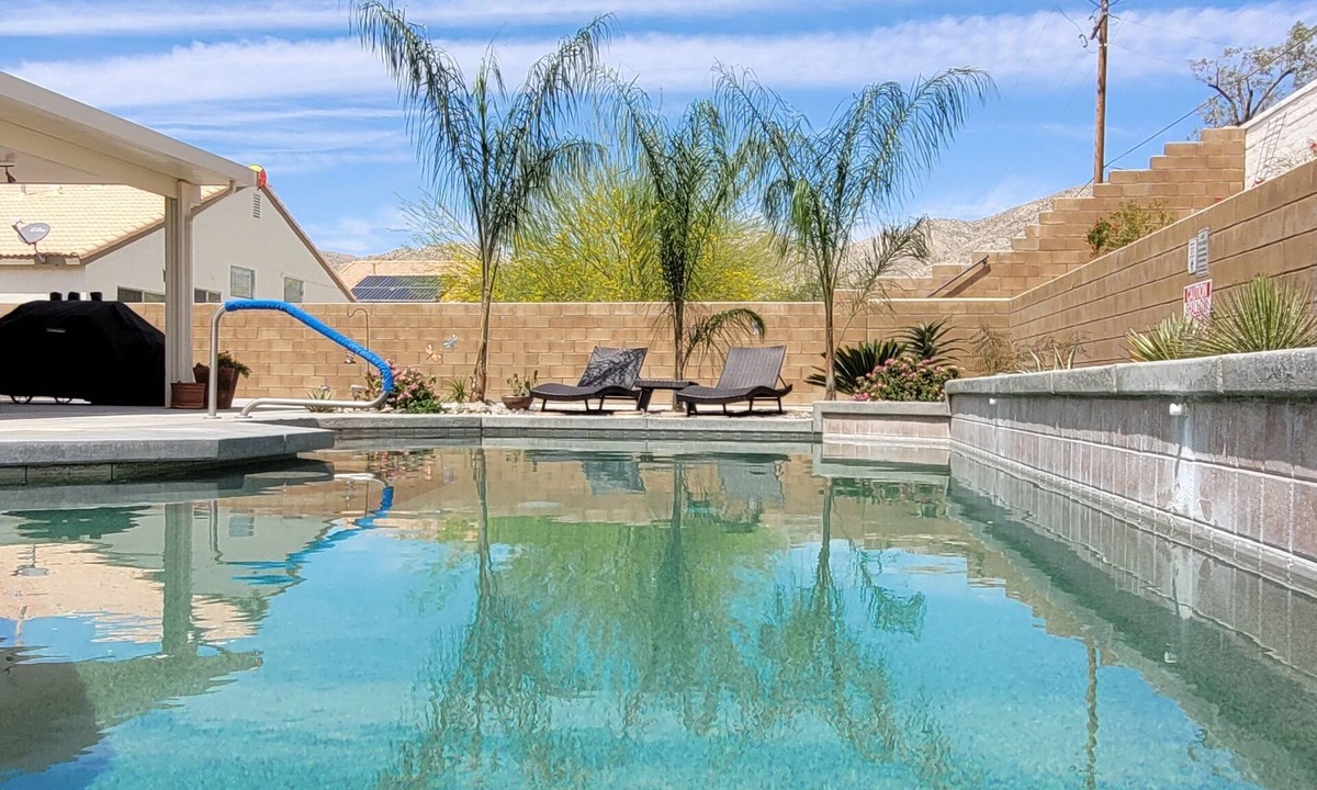 Rancho Del Oro House | Visit Sunny Haven! Private Pool & Spa - Family & Dog Friendly - Mountain Views