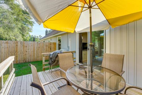 Wayland Apartment | Wayland Retreat w/Deck: Walk to Downtown!