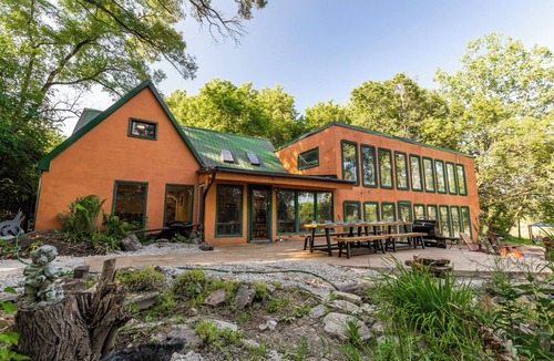Waukesha House | 17-acre hunting/fishing grounds, indoor pool, hot tub, private lake, sleeps 18