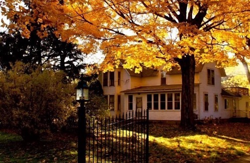 South Haven House | 1860's White House In Glenn Located Between South Haven And Saugatuck