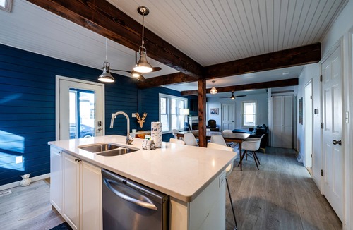Lakeside Cottage | (2025 Open/4 Nt Min!) Lakeside Home Steps to 800 Feet Of Private Beach!