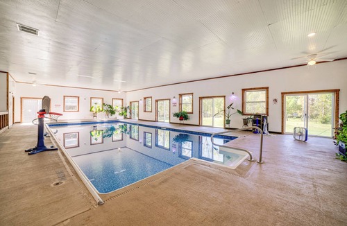 Bridgman House | 8-Acre Bridgman Oasis: Pool, Hot Tub & Game Room