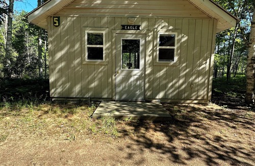 Lupton Cabin | Arrowhead Lake Camp - Wood View Cabins that sleep up to six people.