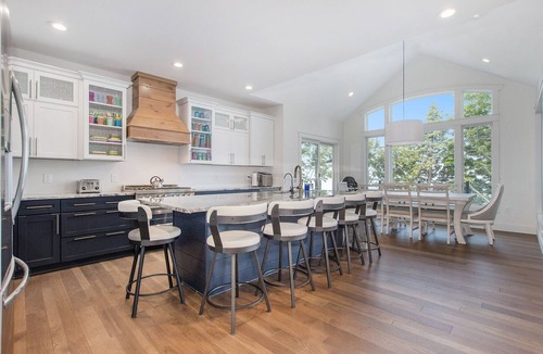 Ludington House | August 9th-16th, 2026 available! heated pool! Sleeps 20!