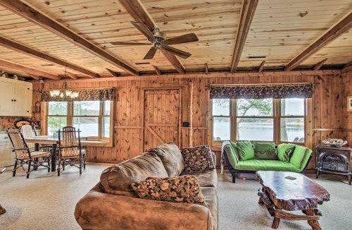 Baldwin House | Baldwin Cabin w/Private Beach on Little Lake!