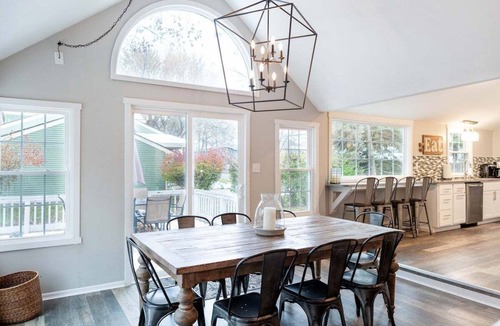 Holland House | Big Red Cottage sleeps 8+ near Lake Macatawa