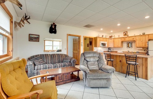 Rhinelander House | Boat Dock & Fire Pit: Lakefront Monico Home!