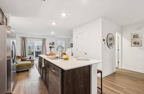 Solon Mills House | BRAND NEW 3-bedroom, 2.5 bath townhome with 70 inch TV