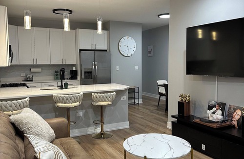Grand Boulevard House | Breeze of Bronzeville Chicago: 3 bedroom 2 bath 9 mins from downtown chicago