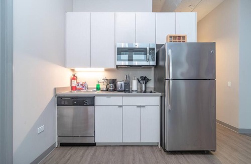 Near South Side Apartment | Bright 2BR Apt with Gym and Optional Parking Near Soldier Field, Museum Campus, McCormick Place
