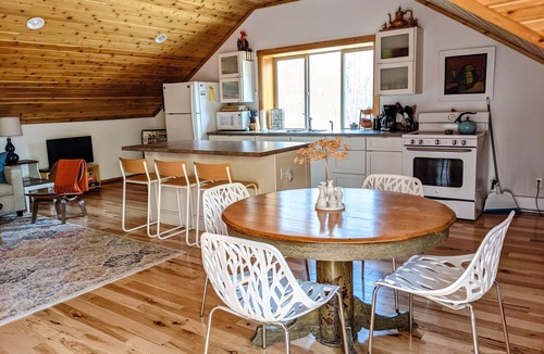 Beaver Island House | Bright and spacious, modern carriage house apartment. WiFi. 2 miles from town.