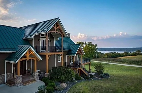 Brookville House | Brookville Ridge - Gorgeous Lake Home w/Pool, Putting Green, Game Room