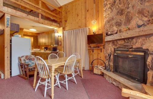 Stambaugh House | 'Buckhorn' - Slopeside Iron River Cabin w/Sauna