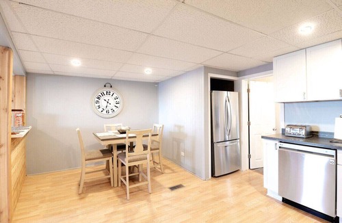 Ingleside Apartment | Chain O` Lakes Beach Penthouse Sunset View and Boat Dock
