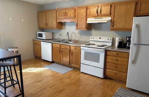 Wabash Apartment | Charming 2-bedroom with king and queen beds, large living room open to kitchen