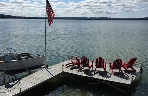 Traverse City Cottage | Charming, cozy cottage 10 feet from water's edge on Lake Leelanau.