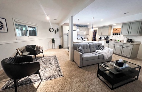 Burnips Apartment | Chic 1 bed 1 bath private apartment in the country of West Michigan!