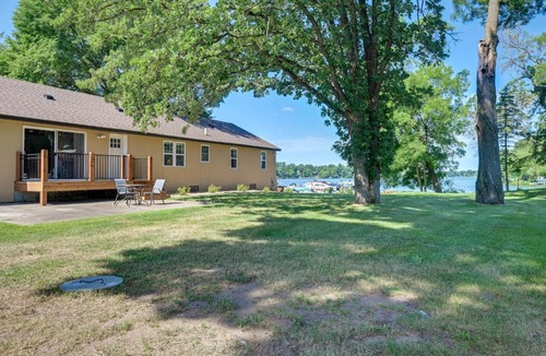 Lake Wissota House | Chippewa Falls Retreat on Lake Wissota w/2 Decks!