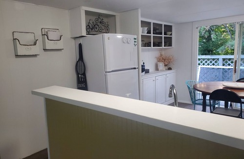 Sand Lake House | Clean old single-wide in Sand Lake, MI. Pet Friendly, near White Pine Trail