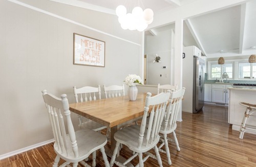 Grand Beach House | Coastal Comfort:Hot Tub Home a Block to the Beach