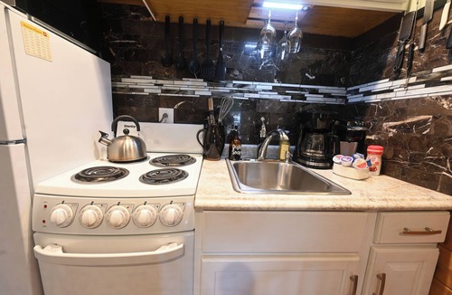 Mancelona Condo | Cozy, KING BED, 1 bath, sleeps 4, FULL kitchen, washer and dryer, Pool, Wifi