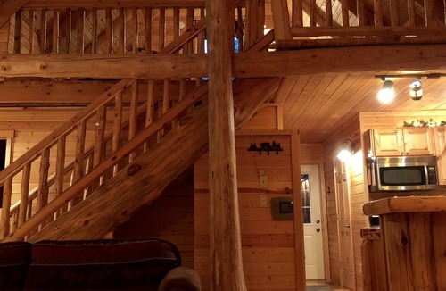 Munising Cabin | Cozy, Secluded, Year-Round Cabin: With A Hot Tub!