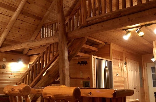 Munising Cabin | Cozy, Secluded, Year-Round Cabin: With A Hot Tub!