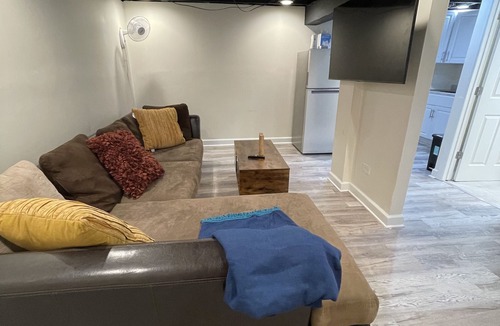 West Englewood Apartment | Cozy Spacious Garden Unit