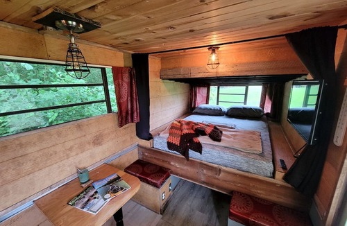 Jonesville Cabin | Cozy Tiny House on Working Farm, for Fun Glamping Trips in Kentucky
