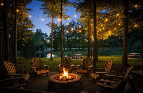 Fennville Resort | DollyBrook Resort - 9 Cottages - Room for 50 Guests