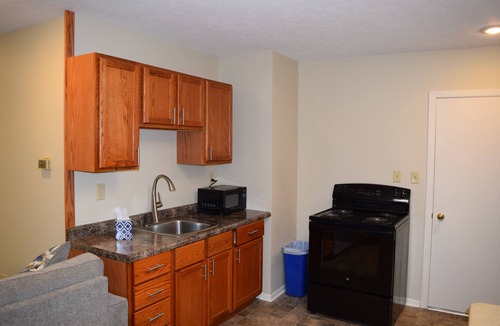 Escanaba Apartment | Downtown Escanaba Gem: Spacious, Extended Stay Rental Above Commercial Space!