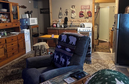 Frederic Cabin | Enchanting cabin with AC in charming Frederic. 1 bedroom studio in the Woods.